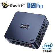 Beelink U59 Pro Mini PC Windows 11 Intel 11th Gen N5105 DDR4 16GB 512GB SSD Dual Wifi 1000M Desktop