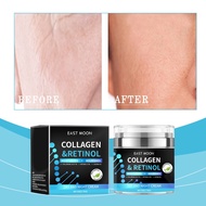 East Moon Men's Retinol Collagen Cream (50g) – Anti-Wrinkle Fades Acne & Dark Spots Moisturizes & Br
