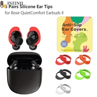 5 Pairs Earbuds Case Protective Earphone Sleeve for Bose QuietComfort Earbuds Il [infinij.sg]