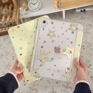 เคส iPad 2025 รุ่น Apple iPad 11 Air 7 Mini 7 6 แผ่นดิน 5 pro 11 นิ้วพร้อมช่องใส่ปากกา โปร่งใส น้ำหน