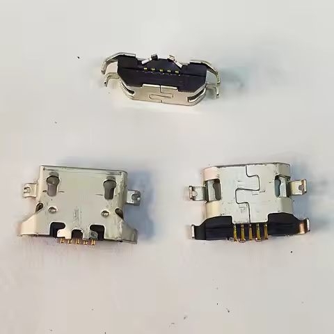 100pcs Micro USB 5pin heavy plate Charging port Connector For Lenovo A850 A830 A820 A800 S650 S658T 