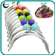 APPEAR Purse Frame Kiss Clasp, Candy Color Metal Purse Clasp Frame, Mini Bag Hardware Purse Frame Ba