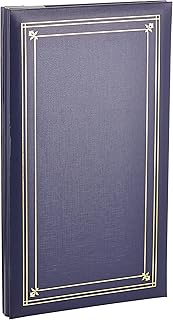 Pioneer Photo Albums 204-Pocket Post Bound Slim Line Leatherette Cover Photo Album for 4 by 6-Inch P