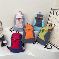 The North Face Lightweight Foldable Backpack 5 Color Two Tone Outdoor Hiking Sling Bag