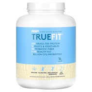 RSP Nutrition, TrueFit, Grass-Fed Protein Powder Drink Mix with Fruits & Veggies, Vanilla, 4.23 lbs 