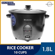 ✱Baumann Automatic Rice Cooker 10-Cups – Black – Rice Cooker On Sale