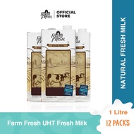 Farm Fresh UHT Fresh Milk 1L x 12  Packs