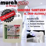 Sancora Hand Sanitizer Free Alchohol 5L No Smell High Quality Spray Gun For Body And Environment
