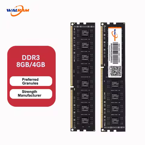 Walram DDR4 2666MHz 3200MHz Memoria Ram DDR3 1600MHz 8GB 4GB Ram DDR4 16GB 32GB 1.2V 1.5V Udimm Inte
