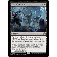 Olivia's Wrath The Lost Caverns of Ixalan Commander Edition MTG Near Mint