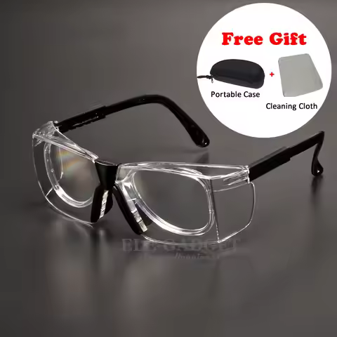 Work Safety Goggles Anti-Splash Wind Dust Proof Protective Glasses Optical Lens Frame For Research C