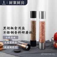 Black Pepper Wholesale [Edible Salt Stainless Steel Rose Salt Source] Pepper Grinder Grinder Factory