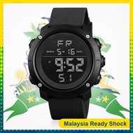 【Malaysia Stock】SKMEI Jam Tangan Lelaki Original Sports Waterproof Digital Watch Countdown Alarm Fashion Wristwatch Clock