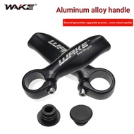 WAKE Mountain Bike Deputy Handlebar Bicycle Deputy Handlebar Aluminum Alloy Deputy Handlebar Horn Cl