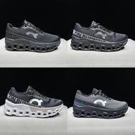 M4ZK On Running On Cloud Monster 2.0  Black Running Shoes for men and women Sneakers  36-47 EA8Z