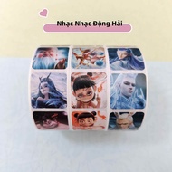 MOMIAN | Nhãn Dán Hoạt Hình Nuo Zha 500 Miếng