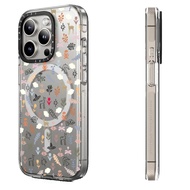 CASECASE X Wishes Among the Clouds Magnetic suction Clear Hard Acrylic Back TPU Edge Case Phone Case