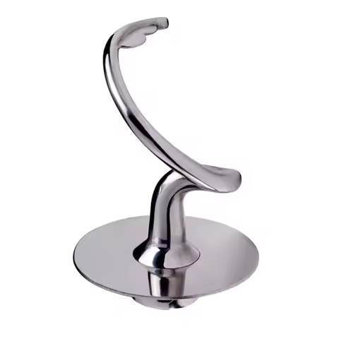 Flour Mixer Mixing Head Mixer Dough Hook Stand Mixer Replacement Stainless Steel Material for KSM90 