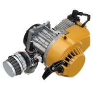 Samger 49cc 2-Stroke Pocket Bike Engine Motorcycle Engine Motor Air Filter Pullstart Quad Pocket Bik