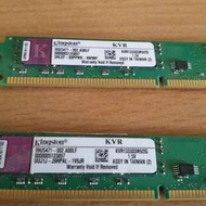 金士頓  DDR3 1333 2g x2 Kingstong