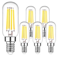 6Pack T25 Dimmable E14 LED Bulbs 4W Equal 40 Watt Light Bulbs Warm White 2700K Edison Bulb AC230V Tu