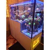 drop tank aquarium marine tank 4feet x 2feet x 2 feet