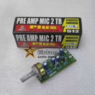 Preamp Mic 2 TR/Pre Amp 2 Transistor Product CKJ 512 Original