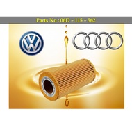Audi - TT A4 A6 TTS / Volkswagen - Golf-GTI MK5 MK6 Passat 2.0L Oil Filter 06D-115-562