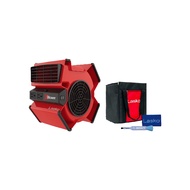 【Lasko】加贈收納袋、清潔刷 赤色風暴渦輪風扇 X12900TW