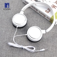 UJA- PVC Wired Headset for Desktop Foldable Wired Headphone Wired
