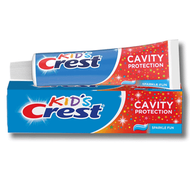 KID'S CREST 兒童天然抗蛀牙牙膏130g 含氟化物 (平行進口)    抗齲齒牙膏 預防蛀牙  兒童牙膏