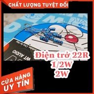 Resistor 22 ohm 1/2w 22r 22 ohm