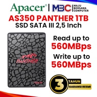 SSD Apacer Panther 1TB AS350 2.5" SATA III Storage PC Laptop - SSD SATA 128GB 256GB 512GB 1TB