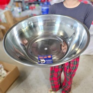 [Top Value] Large Kim Ma stainless steel basin, thick, heavy, beautiful, diameter 38cm to 56cm - Sta