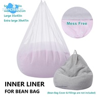 NARCISSUS Bean Bag Inner Liner Washable Bean Bag Chair Inner Cover No Filler Bean Bag Insert Replace