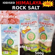 500g: Himalaya Rock Salt: Rock Salt/ Free 100g/IODISED HIMALAYA ROCK SALT