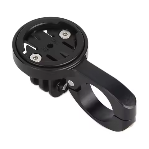 CNC Aluminum TT Bike Handlebar Computer Mount, Multifunctional Extension Bracket for Garmin/Wahoo/Br