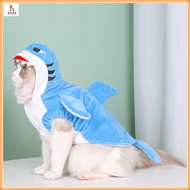Cat and Dog Clothing/New Dog Clothing 3D Shark Pet Clothing/Cat Clothing Small Dog Halloween Pet Clo