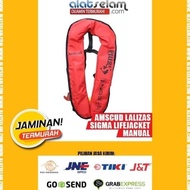 AMSCUD LIFE JACKET LALIZAS SIGMA MANUAL ADULT 150N/170N / ORIGINAL AND TRUSTED FLOAT