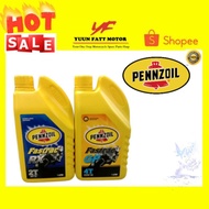 PENNZOIL ENGINE OIL 2T FASTRAC RX/4T 20w-40 GP FASTRAC minyak hitam 1 LITTER