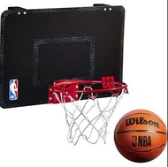 【💥日本直送】Wilson 籃球 NBA FORGE TEAM MINI HOOP 居家用 籃球用球場 黑色