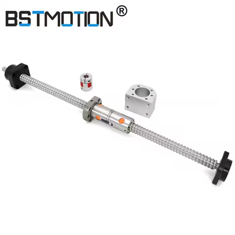 DFU2005 Ballscrew 300mm 400 500mm 600mm 700 750mm 800 900 1000mm 1100mm 1200mm 1500mm Double Ballnut