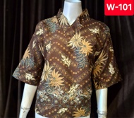 ( Ready Stock) SW0088KKV Batik Ladies Blouse Batik Baju Poncho Perempuan Batik Baju Kelawar poncho B