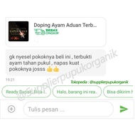 Doping Ayam Terlaris Doping Ayam Aduan Doping Ayam Pisau Terbatas