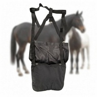 [lzdjlmy1zs] Equine Waste Container Heavy Duty Oxford Manure Collector Waterproof Cleaning Bag for H