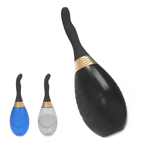 Reusable Enema Irrigator Enema Bulb Syringe Anal Douche Cleaner Enema Colon Cleanse Feminine Hygiene