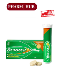 Berocca Effervescent Vitamin C with B Complex 30's (EXP 08/2027) BEROCCA 30 EFFERVESCENT TABLETS ORA