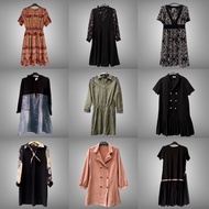 VINTAGE DRESS KOREAN DRESS/ DRESS BKK/SAILOR DRESSKAWAI DRESS/KAWAI DRESS FLOWER DRESS OVERSIZE DRES