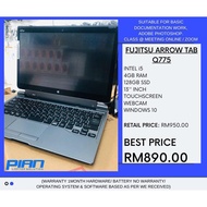 Fujitsu Arrow Tab Q775 - Intel i5
