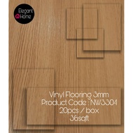 Luxury DIY Vinyl Flooring 3mm Thick High Quality Home Vinyl Floor Home Improvement 20pcs / 36sqft NW3304